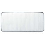 vidaXL Matelas de sommier tapissier fermeté moyenne 200x100x20 cm