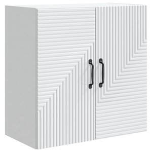 vidaXL Armoire Murale Blanc 59 x 31 x 60 cm Bois d'ingénierie