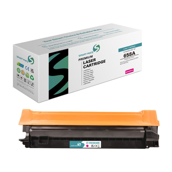 SmartMate cartouche laser rémanufacturée pour HP W2003A (658A) Magenta