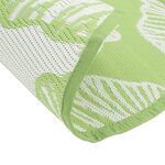 vidaXL Tapis d'extérieur ARAKIL vert Ø120 cm PP