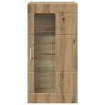 vidaXL Meuble mural chêne artisanal 55 x 29 x 100 cm Bois d'ingénierie