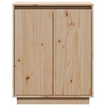 vidaXL Buffet 60x34x75 cm Bois massif de pin
