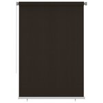 vidaXL Store roulant d'extérieur 160x230 cm Marron PEHD