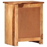 vidaXL Table de chevet 40x30x50 cm Bois massif