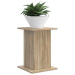 vidaXL Support de Plante Chêne Sonoma 30 5 x 30 x 43 cm