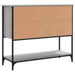 vidaXL Buffet sonoma gris 100x36x85 cm bois d'ingénierie
