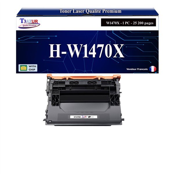 Toner compatible avec HP LaserJet Enterprise MFP M634z  M635fht  M635h  M636fh  W1470X  147X