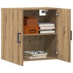 vidaXL Armoire murale chêne artisanal 60x31x60 cm bois d'ingénierie