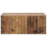 vidaXL Cabinet de chevet mural Bois ancien 49 x 34 5 x 20 cm