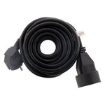 Prolongateur 16A 2P+T HO5VV-F 3G1 5mm² Noir 3m - Zenitech