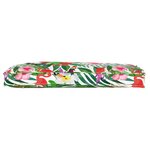vidaXL Coussin pour banc de palette Floral Multicolore 100 x 40 x 8 cm