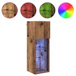 vidaXL Meubles TV muraux 2 Pièces Bois ancien 30 5 x 30 x 90 cm