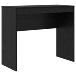 vidaXL Bureau Chêne noir 90 x 40 x 76 cm