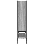 vidaXL Bibliothèque sonoma gris 102x30x141 5 cm bois d'ingénierie