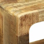 vidaXL Meuble TV avec Rangement 3 Pièces Marron Bois de manguier massif