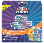 ELMER'S Kit Slime couleur changeante  2 flacons de colle à couleur changeante (147 ml)  2 flacons de liquide magique (68 ml)