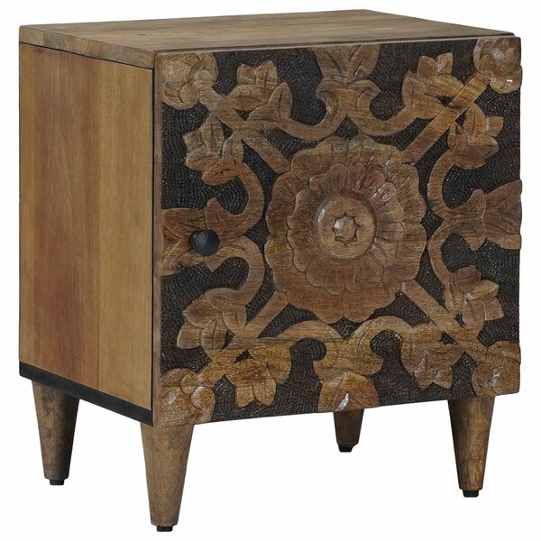vidaXL Cabinet de chevet Marron 40 x 33 5 x 46 cm
