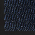 Vidaxl paillasson rectangulaire 60 x 90 cm bleu