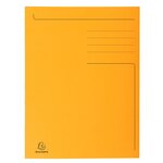 Chemise Imprimée 3 Rabats Forever® 280gm2 - Orange - X 50 - Exacompta
