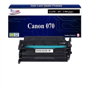 T3AZUR - Toner compatible avec Canon i-SENSYS LBP243dw  LBP246dw  MF461dw  MF463dw  MF465dw  X1440i  X1440iF  X1440P  X1440Pr remplace Canon 070 Noir - 2 700 pages