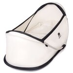 DERYAN Lit d'enfant de voyage Infant Baby avec moustiquaire Crème