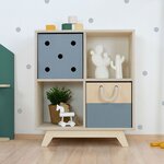 Boîte de rangement DICE gris 1