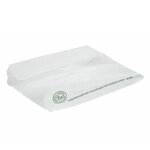 Sacs snack chaud en papier glassine compostable avec fenêtre natrueflex - lot de 1000 - vegware -  -  x100x250mm