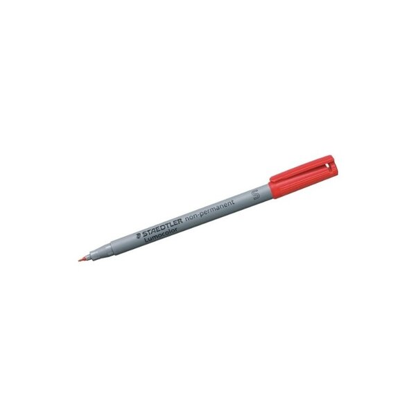 STAEDTLER 1 Marqueur non permanent 311S Lumocolor  rouge  0.4mm