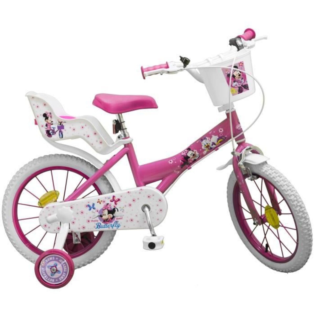 Velo 16 Minnie Fille Rose La Poste