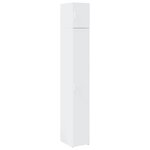 vidaXL Armoire de rangement mince blanc 30x42 5x225 cm