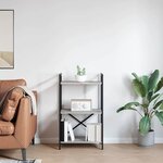 vidaXL Étagère Gris Sonoma 56 x 34 x 96 cm Bois d'ingénierie