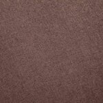 vidaXL Canapé à 2 places Tissu Marron