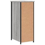 vidaXL Table de chevet sonoma gris 32x42x80 cm bois d'ingénierie