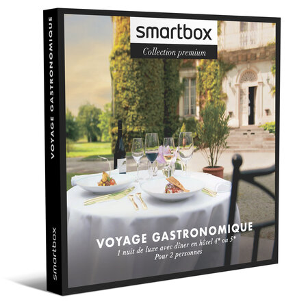 SMARTBOX - Coffret Cadeau Voyage gastronomique -  Séjour
