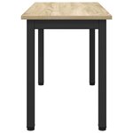 vidaXL banc Sonoma 80 x 35 x 45 cm Bois d'ingénierie