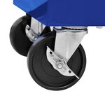 Vidaxl chariot à outils d'atelier avec 7 tiroirs bleu