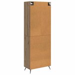 vidaXL 2 Pièces Chêne artisanal