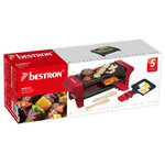 Bestron appareil à raclette gril 350 w agr102
