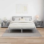 vidaXL Meuble TV 2 Pièces Gris Sonoma 50 x 35 x 45 cm Bois d'ingénierie