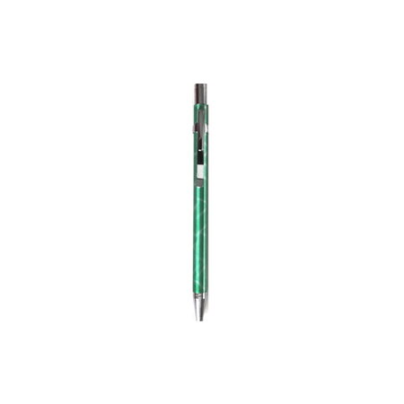 Mini stylo bille 10 x 0.6 cm en métal - vert