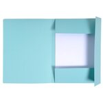 Chemise Imprimée 3 Rabats Forever® 280gm2 - Bleu Clair - X 50 - Exacompta