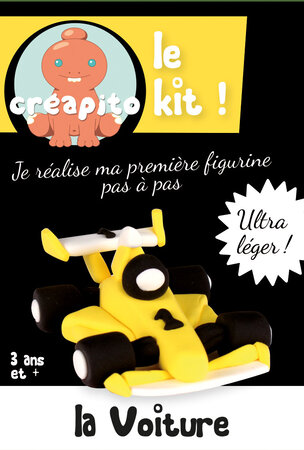 Kit Pâte à modeler enfant Creapito La voiture