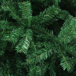 Vidaxl sapin de noël artificiel avec led et boules 500 cm vert