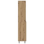vidaXL Haut Armoire Chêne artisanal 69 5 x 34 x 180 cm