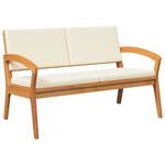 vidaXL Ensemble bistrot 4 Pièces Marron 75 x 45 x 38cm