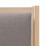 vidaXL Tête de lit Autre Marron 80 cm Bois massif en pin