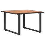 vidaXL Ensemble de salle à manger pour jardin 3 Pièces Anthracite Acier