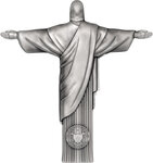 Monnaie CHRIST THE REDEEMER 3D 1 Kg Kilo Argent 10000 Francs Cameroon 2026 (PRÉCOMMANDE)