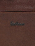 Sacoche ordinateur Classic en cuir - KATANA - 15 pouces - 2 compartiment - L37.0 x H32.0 x P10.0 cm - 21166-Marron