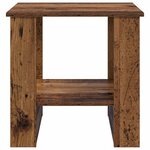 vidaXL Table basse Bois ancien 51 x 50 x 50 cm Bois d'ingénierie